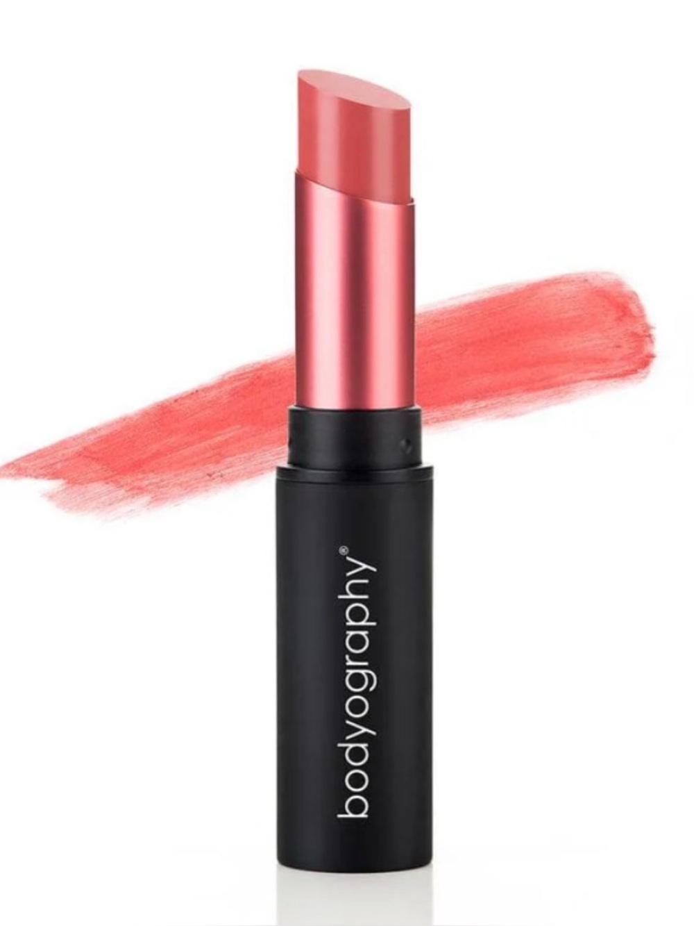 Bodyography SILK Fabric Texture Lipstick Matte Coral Peach NEW PC